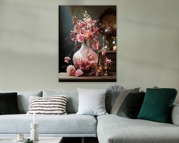 Romantic Pink Peonies van Bianca Bakkenist