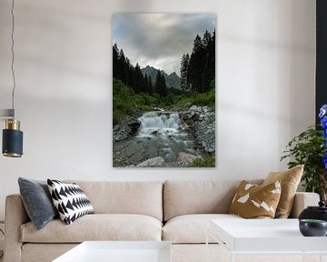 Wasserfall bei Gargellen von SchumacherFotografie