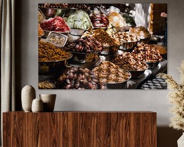 Kruiden en specerijen op de markt in Marokko | reisfotografie van Studio Rood