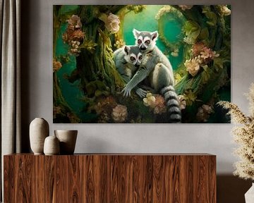Maki, lemur van Joriali