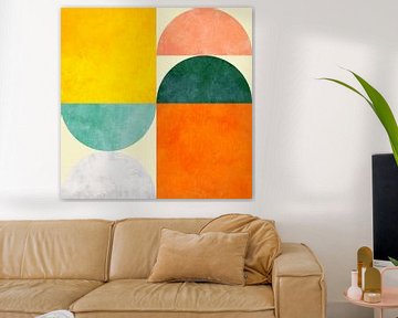 Mid Century Bauhaus modern Summer 4 by Ana Rut Bre