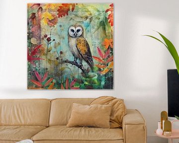 Owl Late Summer Wildlife von Andrea Haase