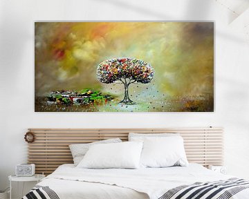 Dream Tree van Gena Theheartofart