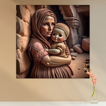 Die Frau mit der Puppe