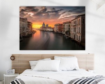 Sunrise in Venice van Costas Ganasos
