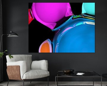 Neon glass