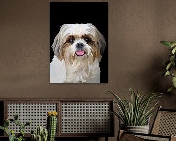 Shih tzu vector von IHSANUDDIN .