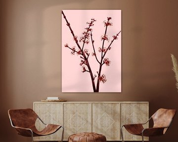 Romantic Cherry Branch by Mad Dog Art