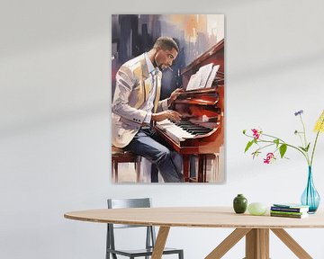 The jazz pianist by Arjan van de Logt