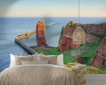 Lange Anna on Helgoland in the morning by Michael Valjak