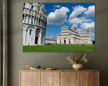Piazza dei Miracoli in Pisa ,Italien van Animaflora PicsStock