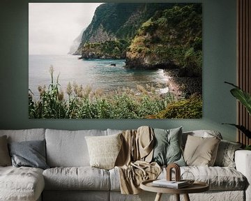 Rocky coast of Madeira by Dian Schuurkamp