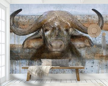 Buffalo Kruger van Atelier Paint-Ing