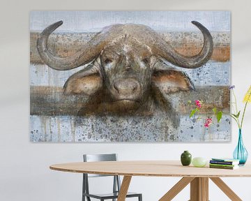 Buffalo Kruger van Atelier Paint-Ing