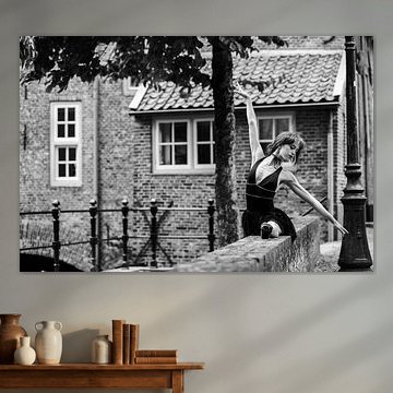Ballet in oude stad