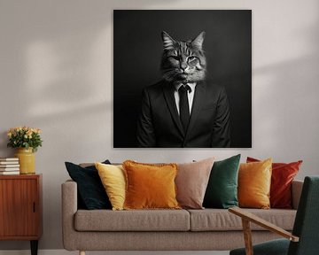 City cat with class by Ingeborg Lukkien