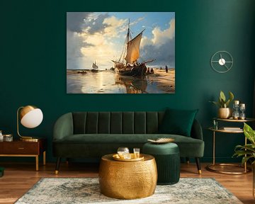 oud hollands zeilschip by PixelPrestige