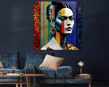 Motiv Frida - Collage 02 sur Felix von Altersheim