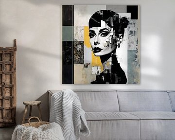 Audrey Hepburn Urban - Collage von Felix von Altersheim