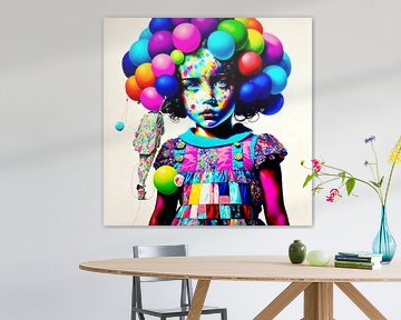 Girl with Balloon Hommage - La Le Lu sur Felix von Altersheim