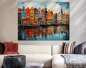 Amsterdamse grachtengordel by PixelPrestige