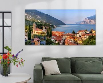 View of Torbole on Lake Garda in Northern Italy by Voss Fine Art Fotografie