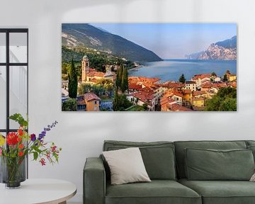 Vue de Torbole sur le lac de Garde en Italie du Nord sur Voss Fine Art Fotografie