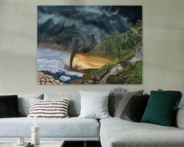 Eco-Turbulentie: Een Visuele Waarschuwing