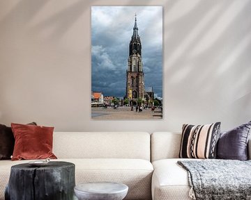 Die Neue Kirche von Delft (Niederlande) von Werner Lerooy