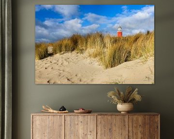 View to the Texel lighthouse by Daniela Beyer