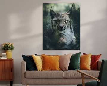 portrait lynx by Glenn Slabbinck