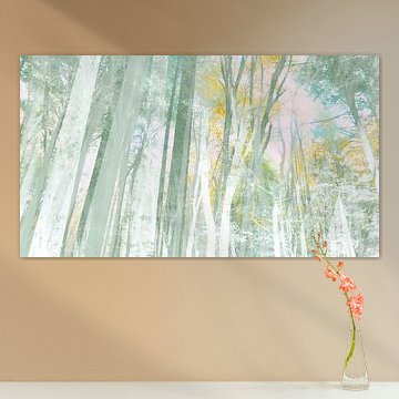 Magic Forest Pastel Painting II