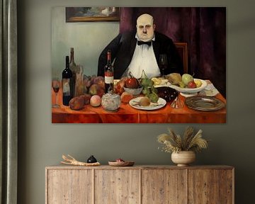 The dining gentleman by Heike Hultsch