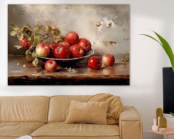 Apple still life by Heike Hultsch