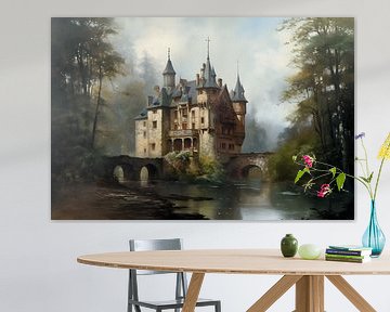 Das Schloss im Wald von Heike Hultsch