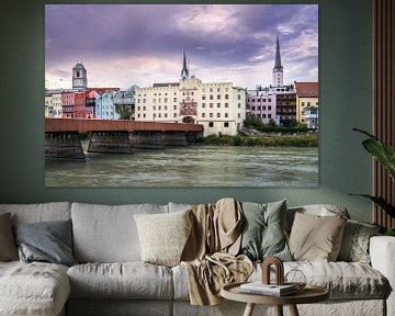 Historische Altstadt von Wasserburg am Inn von ManfredFotos