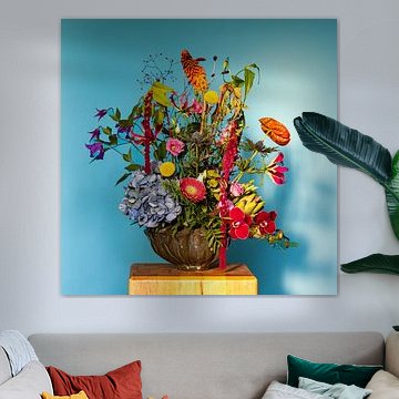 Flowers in a vase