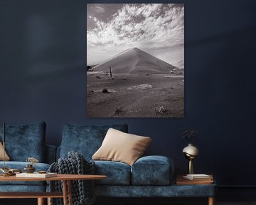 Sanddüne im Sossusvlei des Namib Naukluft Nationalparks in Namibia, Afrika von Patrick Groß