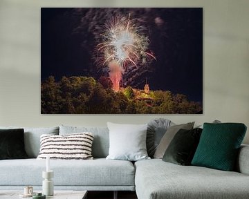 Fireworks in Landstuhl, Rhineland-Palatinate by Patrick Groß