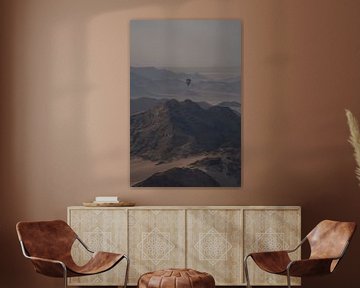 Hot air balloon flight over Namibia's Namib Desert by Patrick Groß