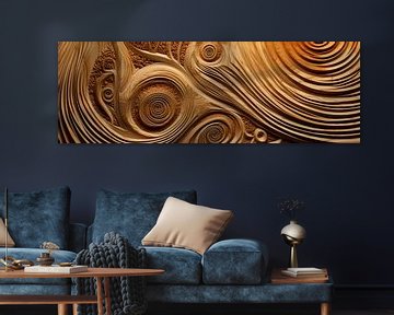Wood Fractals Patterns by Surreal Media