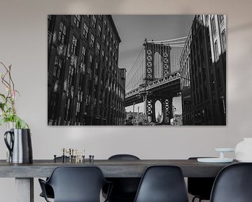 Manhattan Bridge Tower DUMBO, New York City, America