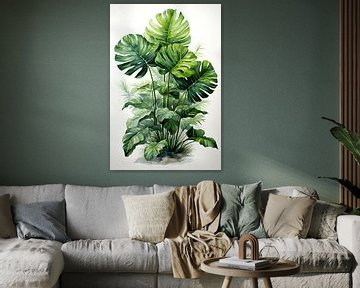 Monstera plant van Uncoloredx12