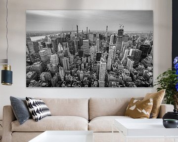Manhattan Midtown mit Blick vom Empire State Building, Amerika von Patrick Groß