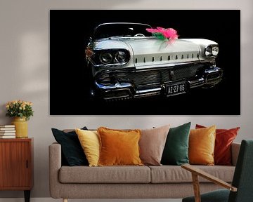 Oldsmobile before a black background by Henk Langerak