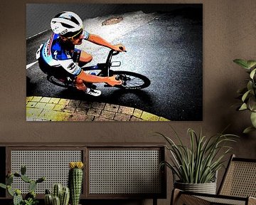 Yves Lampaert Fresque Tour de France 2023