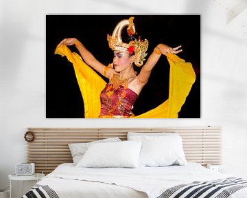 Balinese danseres van Willem Vernes