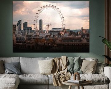 London - Das London Eye von Bas Van den Berg