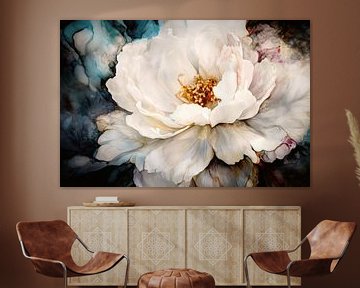 Vintage Peony by Floral Abstractions