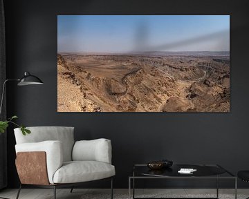 Vue panoramique du Fish River Canyon en Namibie, Afrique sur Patrick Groß